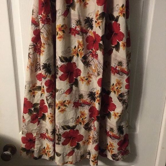 Hilo Hattie The Hawaiian Original Floral Postcard Print Dress - Picture 7 of 15